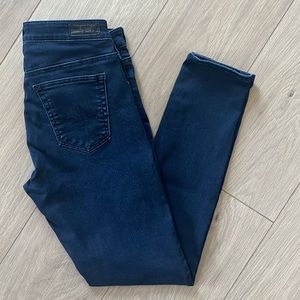 AG The Legging Jean super skinny ankle size 26 stretch dark wash